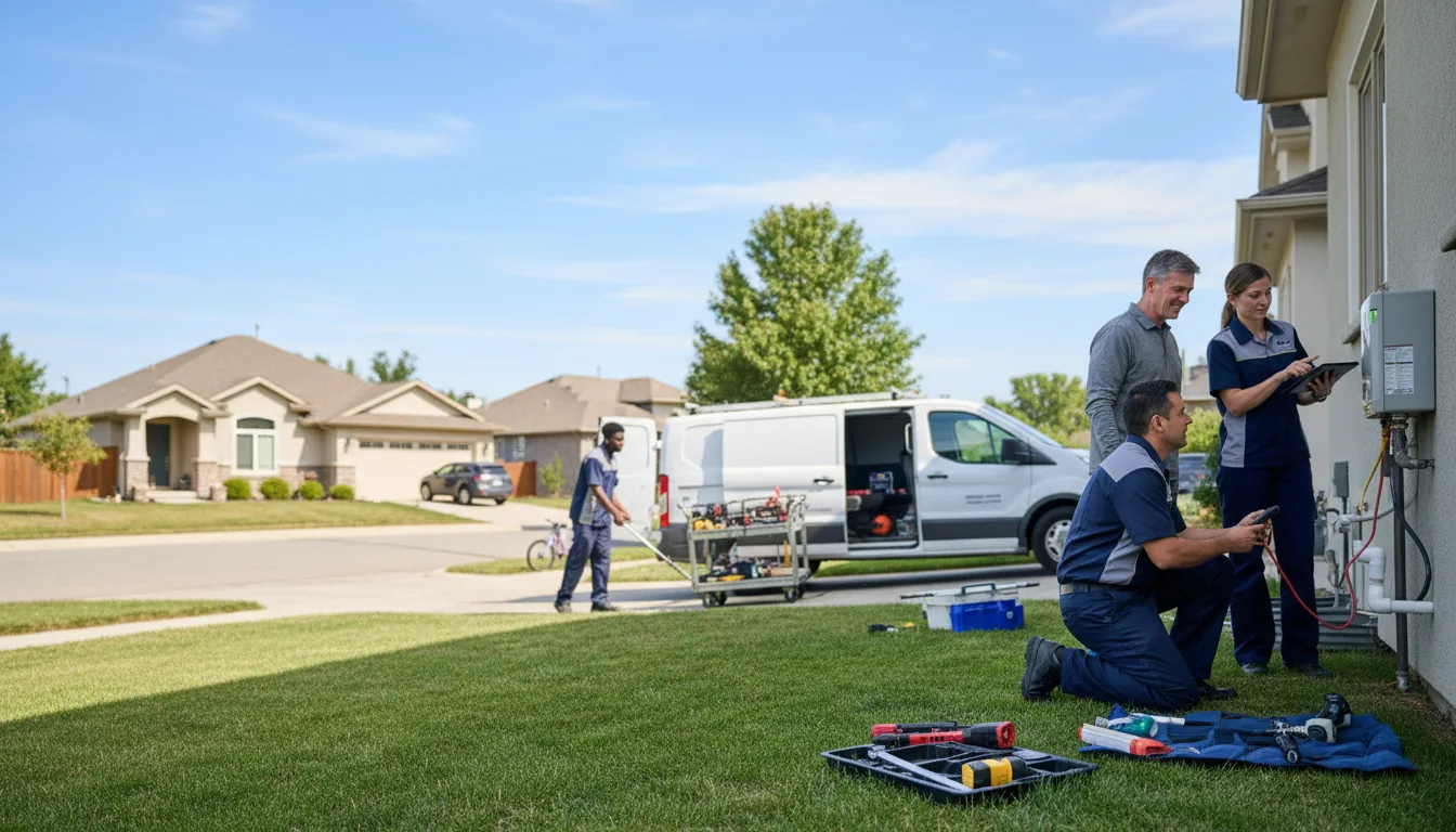 Tankless water heater service in Freeman, VA